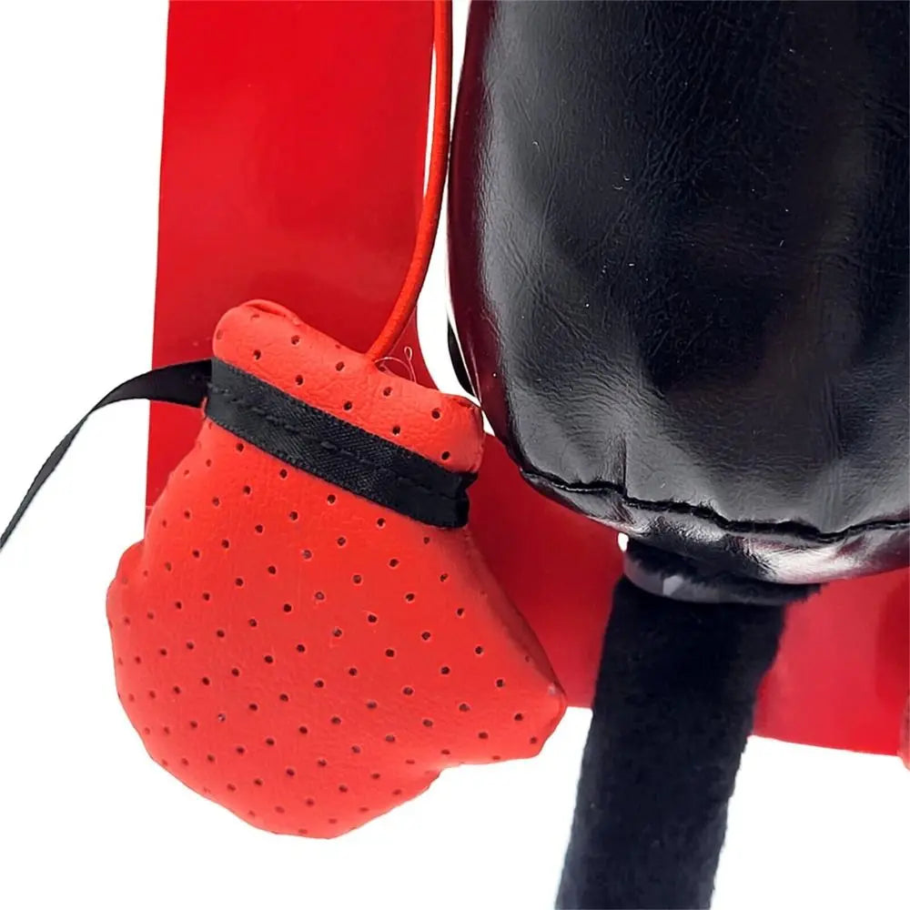 Cat Punching Bag Toy - Fun Indoor Boxing Set for Bored Cats with Boxing Gloves!